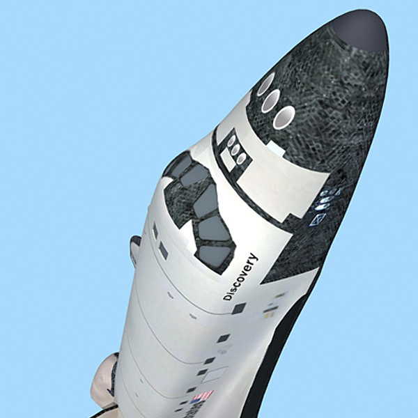 nasa space shuttle discovery obj - Discovery Shuttle... by Gandoza